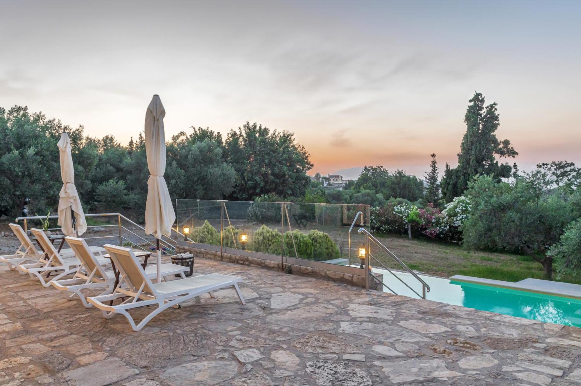 Elarchon Villa Private Pool Episkopi-Chania Buitenkant foto