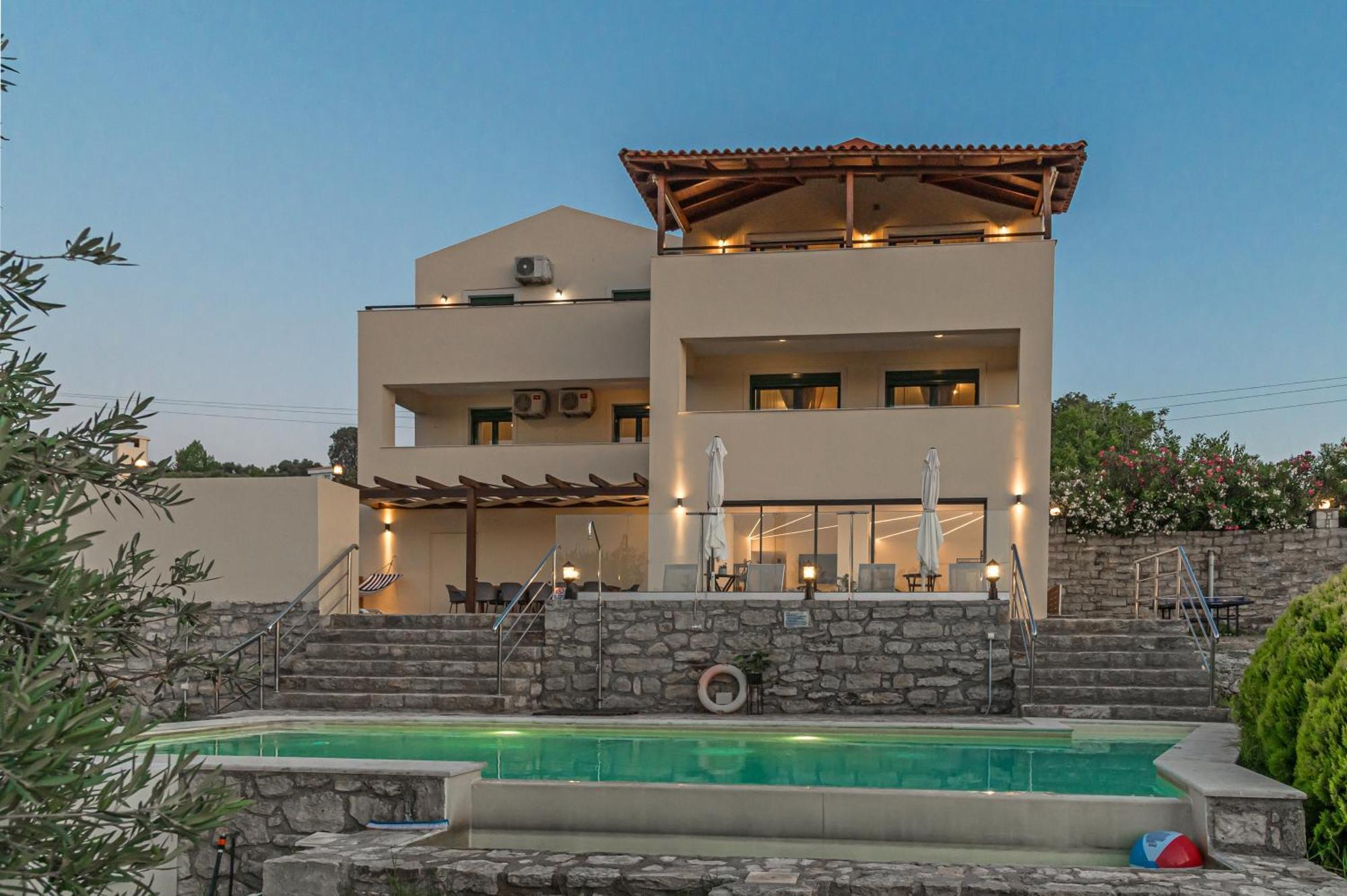 Elarchon Villa Private Pool Episkopi-Chania Buitenkant foto
